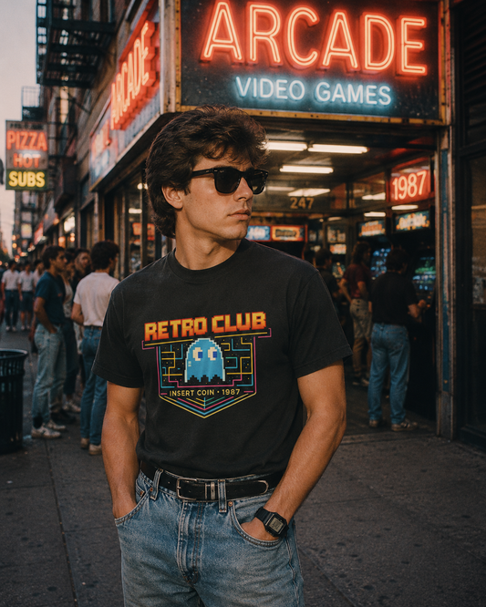 Retro Club Gaming 1987 T-Shirt