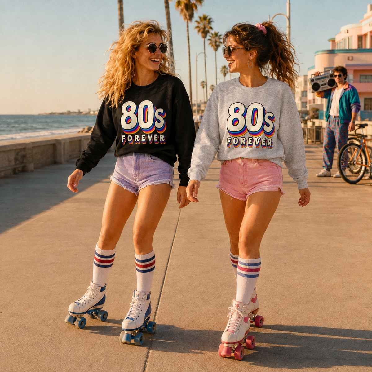 80s Forever Retro Crewneck Sweatshirt