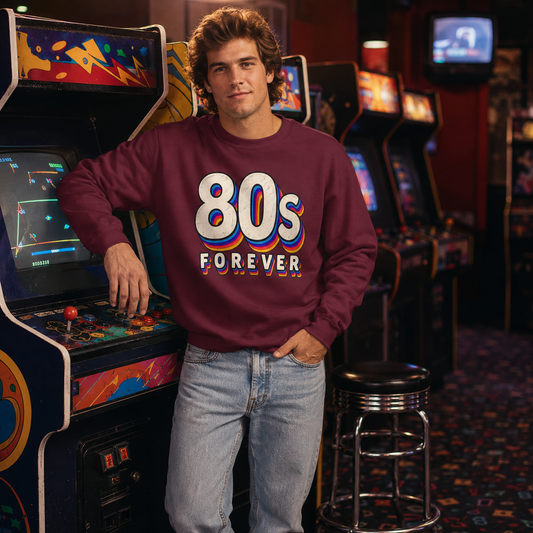 80s Forever Retro Crewneck Sweatshirt