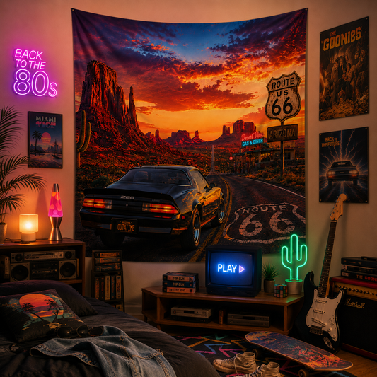 Route 66 Arizona Wall Tapestry