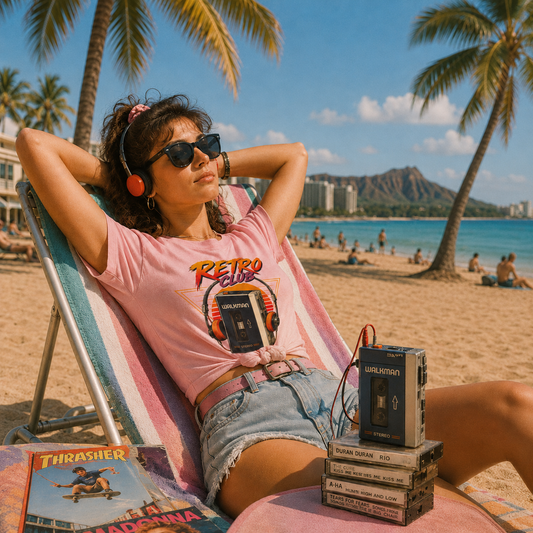Retro Club Walkman T-Shirt