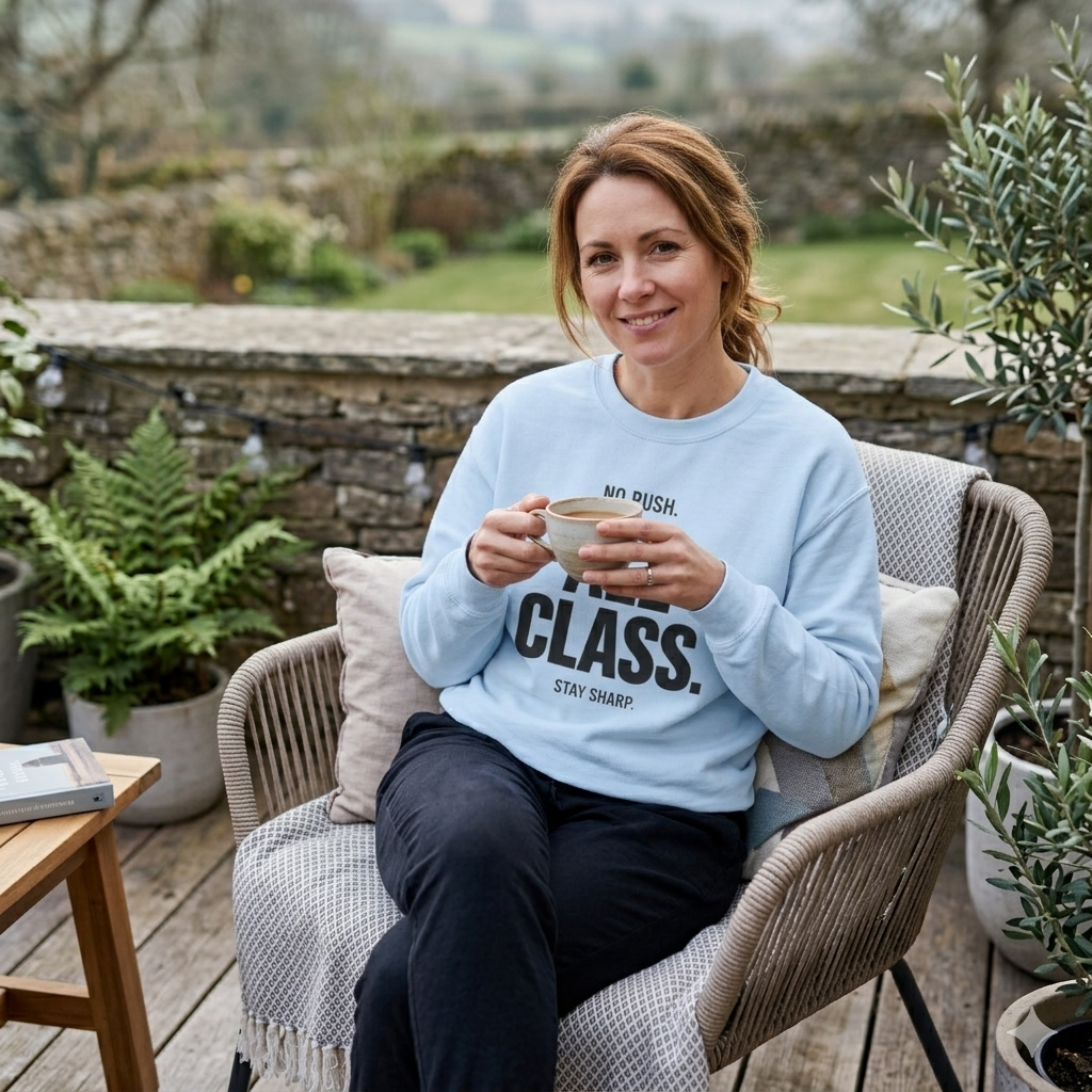 No Rush. All Class. Unisex Crewneck Sweatshirt